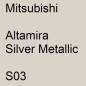 Preview: Mitsubishi, Altamira Silver Metallic, S03.